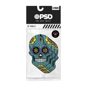 PSD Candy Skull Air Freshener 3-Pack Vanilla Scent